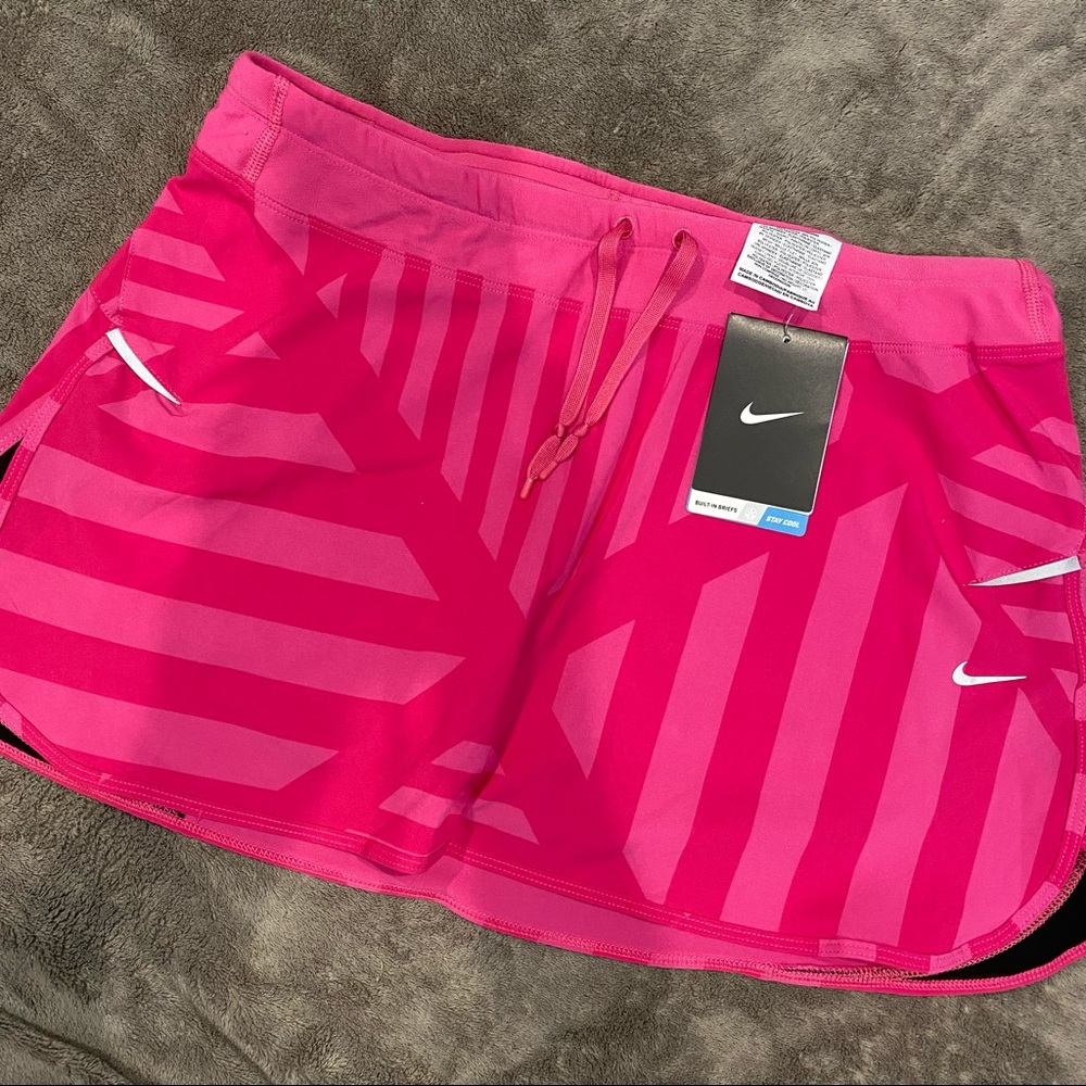 Hot Pink Nike Dri Fit Skort